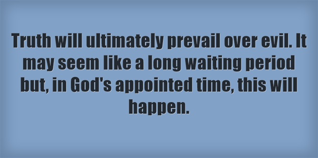 Why Does God Allow Evil to Exist - How long will evil prevail