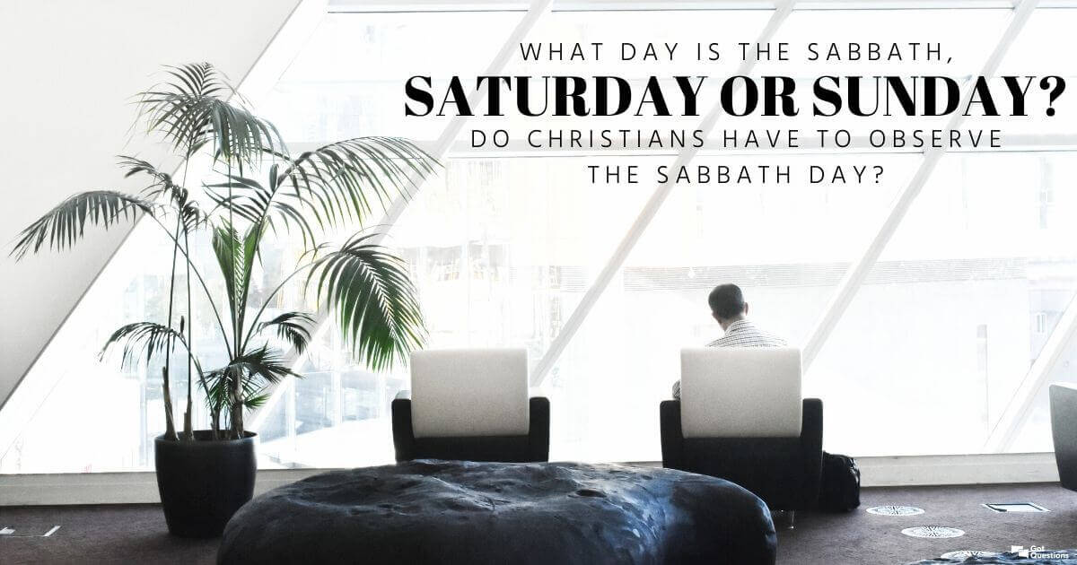 Saturday Vs Sunday Worship The Christian Advocate