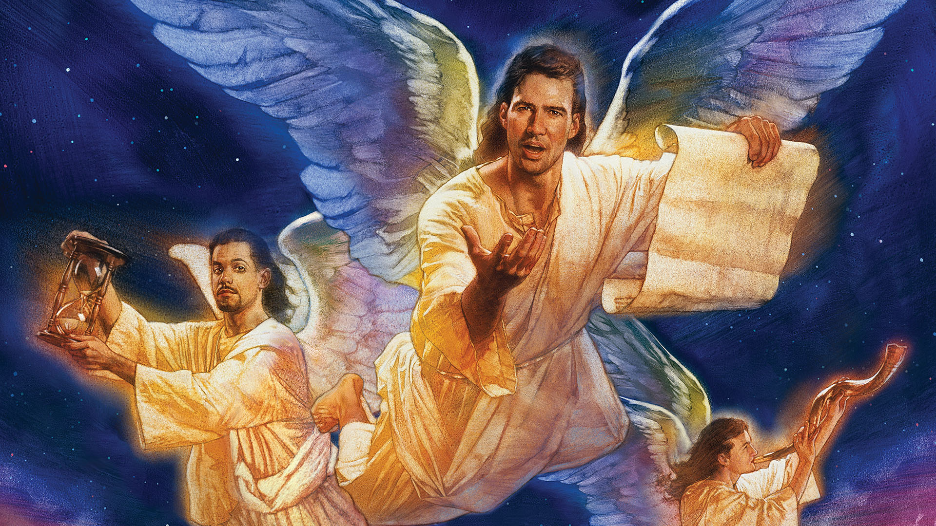 Three angels. Трёхангельская весть. Трехангельская весть картинки. Весть третьего ангела. Бог в помощь.