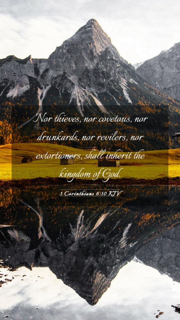 What is Covetousness About? - 1 Corinthians 6:10