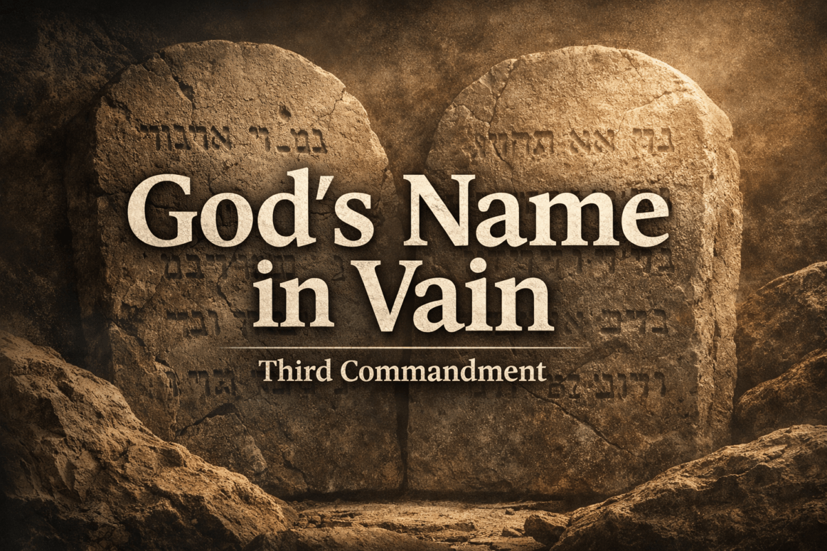 The Meaning of God’s Name in Vain