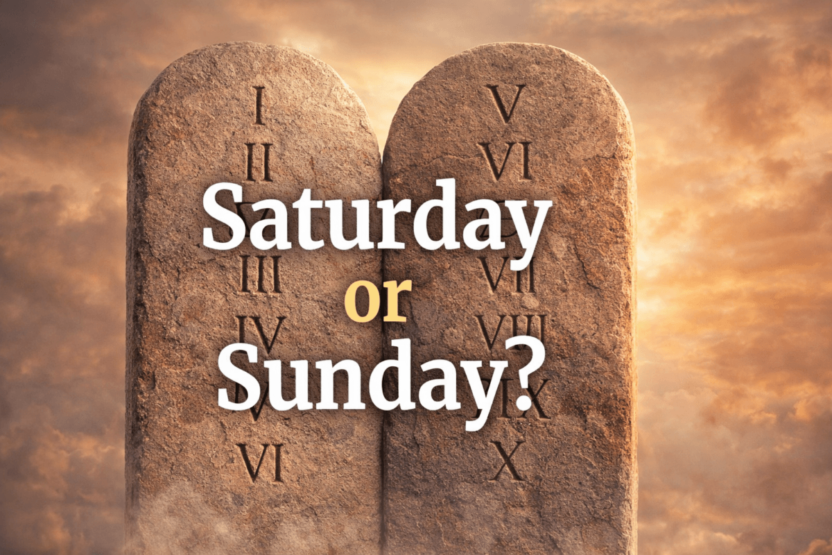 The Ten Commandments (Part 4): The Sabbath (Saturday or Sunday?)